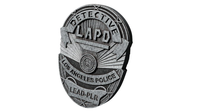 LAPD badge